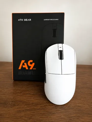 Mouse ATK Dragonfly A9 Plus Sem Fio (Leia a descrição)