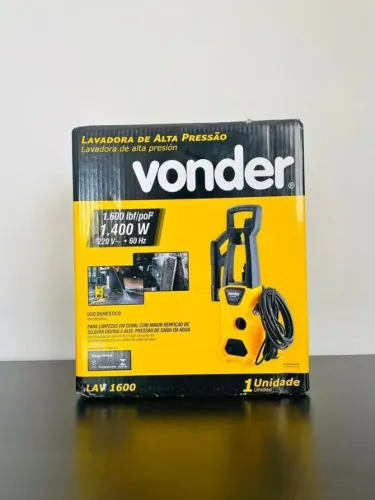 Lavadora de Alta Pressão Vonder 1400W Nova Lacrada