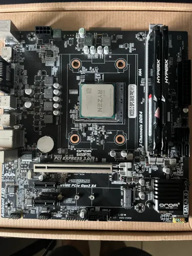 Kit 5600g, 16gb ram, water cooler e placa