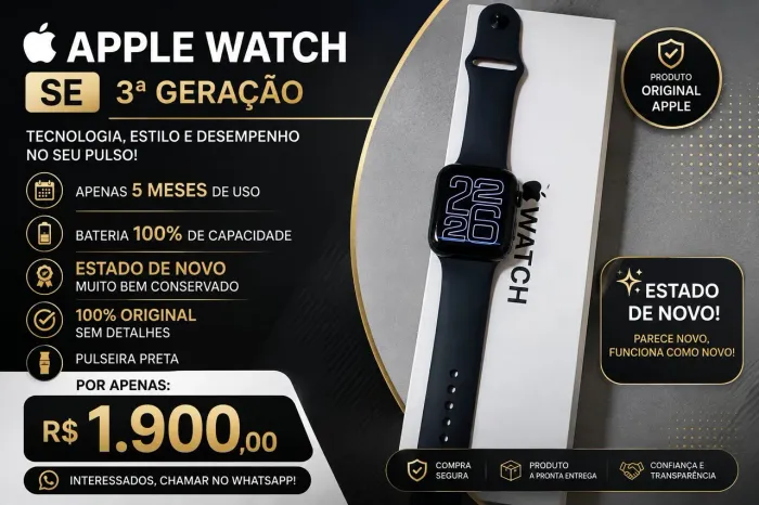 Apple watch SE 3 geração 44mm