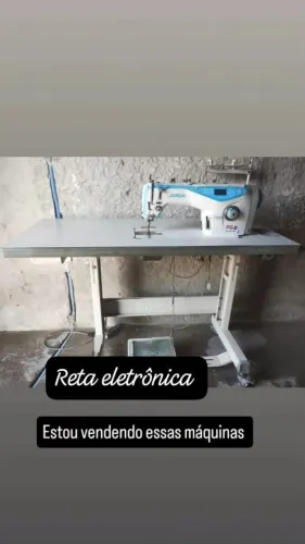 Máquinas de costura , uma direct drive e uma eletrônica ambas funcionando perfeitamente 
