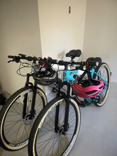 02 bicicletas Bicicleta Aro 29 Ksw 9v Freio Hidráulico Trava E K7 11/40