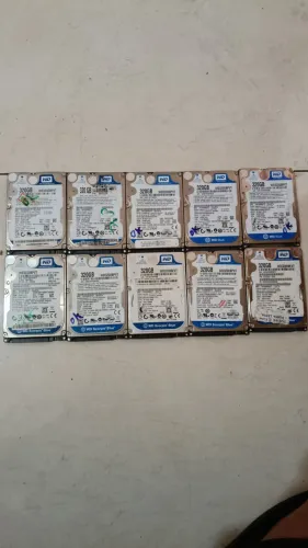 Lote de HDs 2.5" 320GB WD Blue-Testados 100% Saldaveis