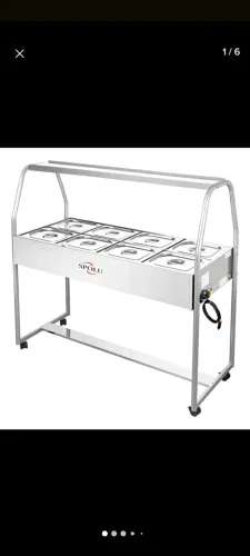 buffet self service termico 8 cubas elétrico