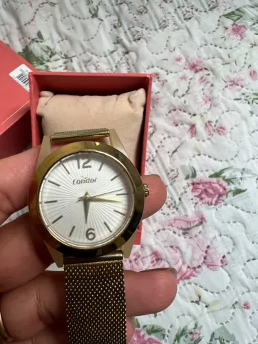 Relógio Condor Feminino Dourado