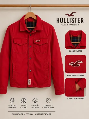 Casaco original Hollister - Tam S