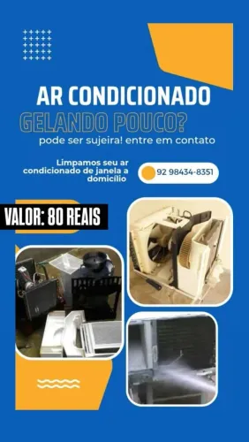Lavamos ar condicionado