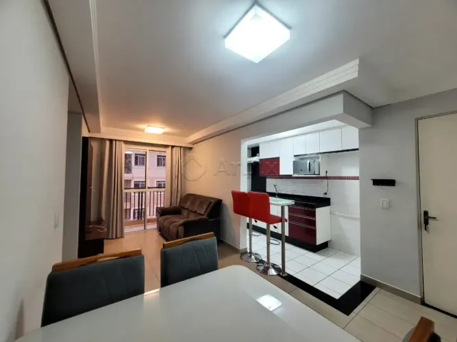 Apartamento mobiliado para alugar no Condomínio Americana Gardens em Americana/SP