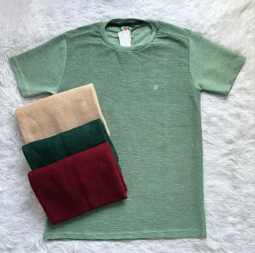 Camisa Texturizada Premium 