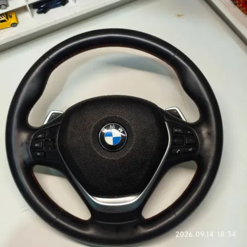 Volante Esportivo BMW F30 / F20 com Airbag e Paddle Shift (Original)