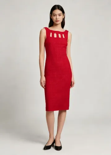 Vestido justo Ms Marsan Tamanho Único