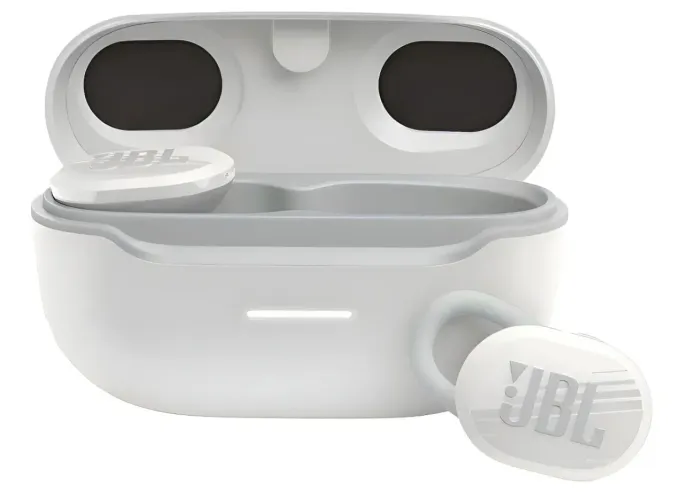 Fone De Ouvido In-ear Sem Fio Jbl Endurance Race Branco para correr academia esportes