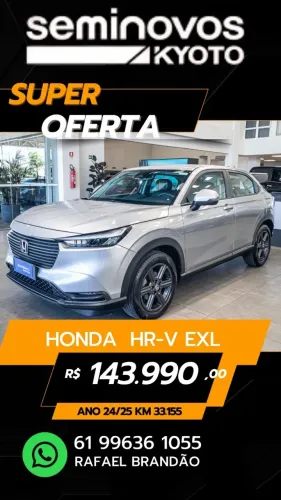 Honda HR-V EXL 1.5 Sensing 16V 5P Aut. 2025