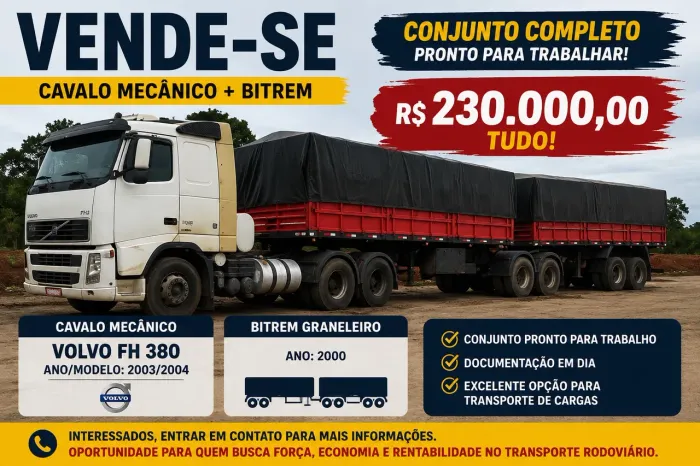 Fh 380 com bi trem