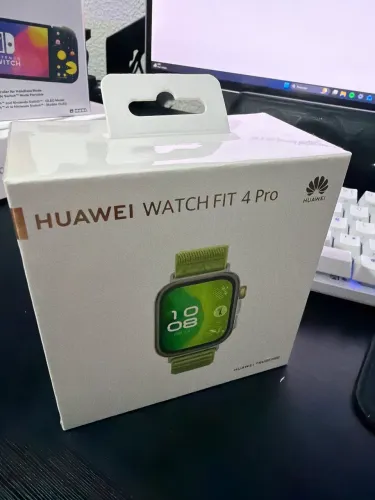 Huawei Watch Fit 4 Pro ? NOVO E LACRADO | Nota Fiscal
