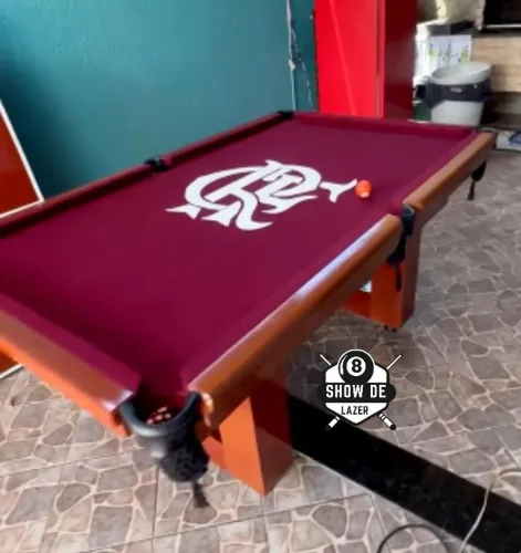 Sinuca Pé Ú Forração Vinho CRF 