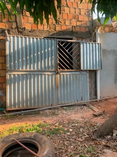 Portão completo, com porta, grande, batente, trico de correr, galvanizado. ENTREGA GRÁTIS