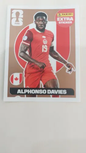 Figurinha extra legend Alphonso Davies bronze copa 2026