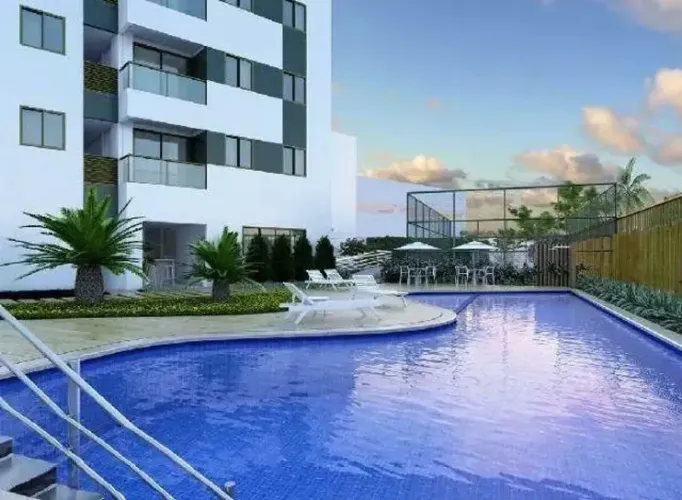 APARTAMENTO PARA VENDA COM 3 QUARTOS ( 1 SUÍTE), 62m, ÁREA DE LAZER COMPLETA, VARANDA E 1