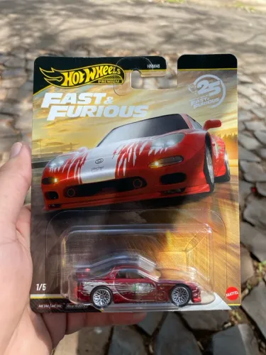 Hotwheels premium Rx7 velozes e furiosos