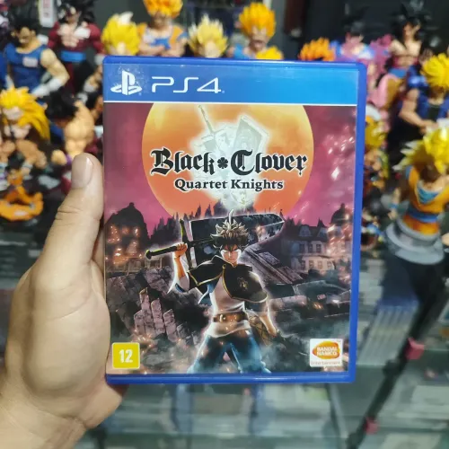Jogo PS4 Black Clover em Mídia Física Usado - Aceito Olxpay e Faço Envio 