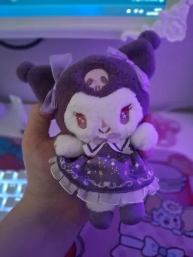 Chaveiro Pelúcia Kuromi Sanrio