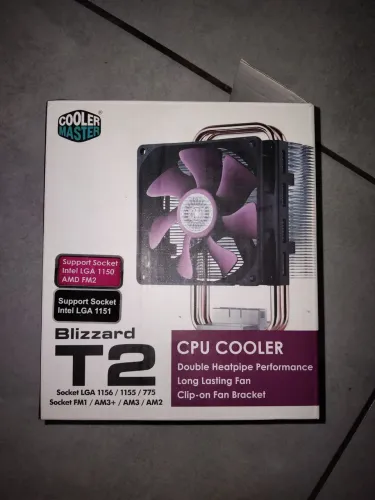 Cooler blizard t2 da cooler master( acompanha fan)