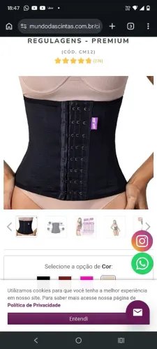 Cinta g nova feminina 