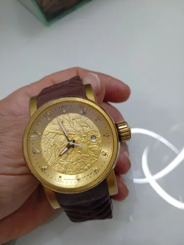 Vendo relógio original invicta yacuza automático preço atual hoje e de 1.600