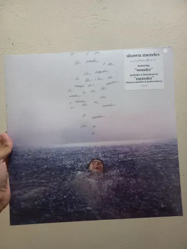 Vinil Shawn Mendes Wonder ainda lacrado