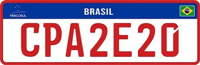 PLACA MERCOSUL