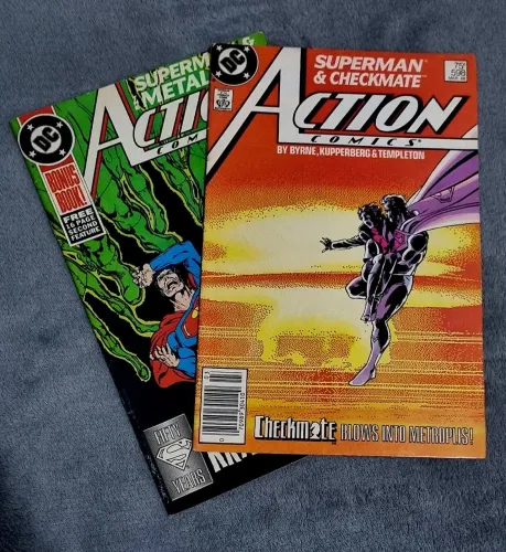 Action Comics n° 598 e 599 | HQ Importada