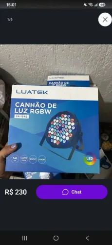 Parled jogo de luz