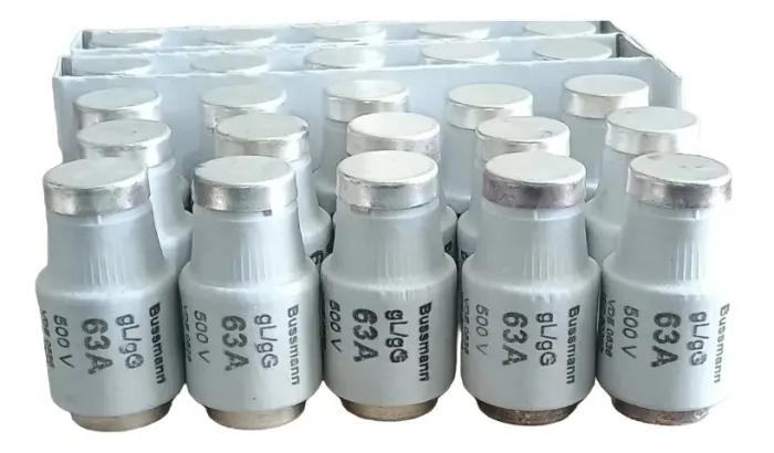 Fusível Diazed Bussman 63A 500v Cilíndrico 500v