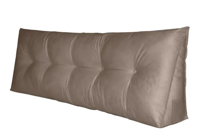 Almofada Para Cabeceira Encosto Apoio Lombar 140 Cm Casal