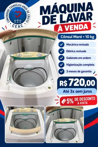 Máquina de lavar em promoção