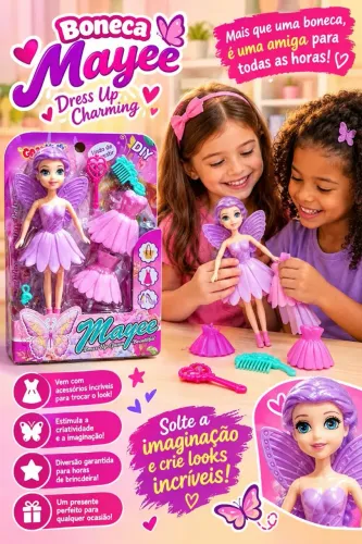 Boneca Mayee Fadinha