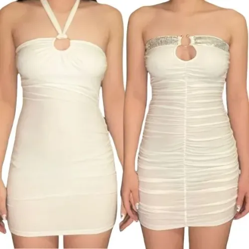 2 vestidos branco NOVO /nunca usado