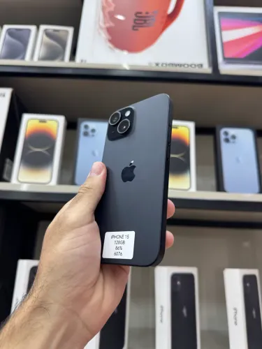 IPHONE 15 PLUS 128GB BLACK SEMI NOVO PROMOÇÃO 