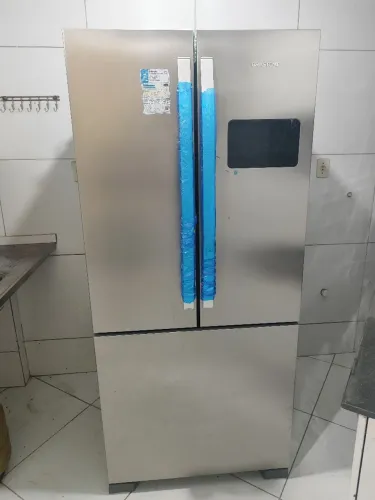 Geladeira Brastemp French Door Inverse Frost Free 554L Inox - Excelente Estado