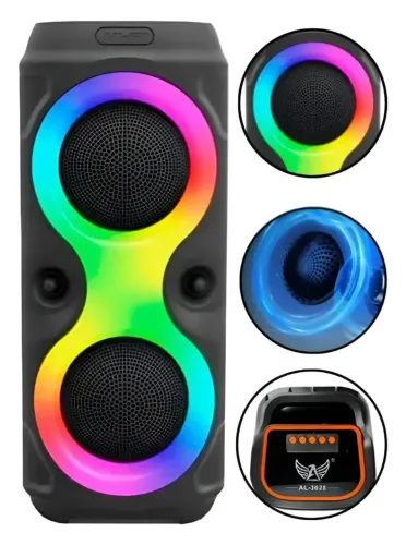 Caixa de Som Bluetooth Portátil Alto 50w - Novo