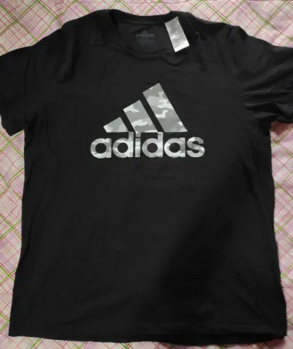Camiseta Adidas Original Logo Camuflado GG
