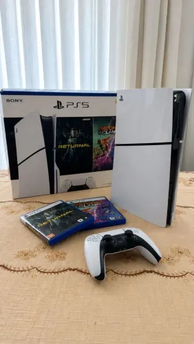 PS5 com disco + Jogos