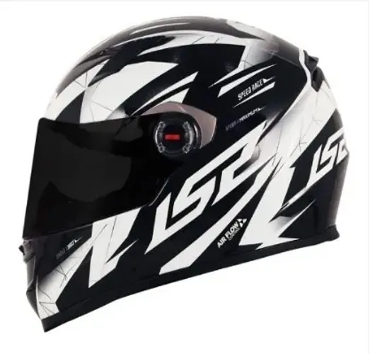 Capacete Ls2 Draze preto e branco 58 NOVO