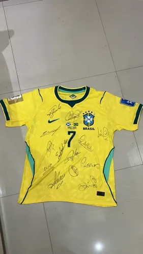 Camisa seleção do Brasil 2026 original autografada 