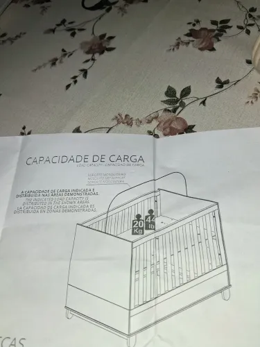 Berço usado em excelente estado