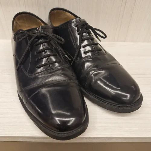 Sapato social preto, para uso comum ou em fardas de passeio das FA / Exército, tamanho 43
