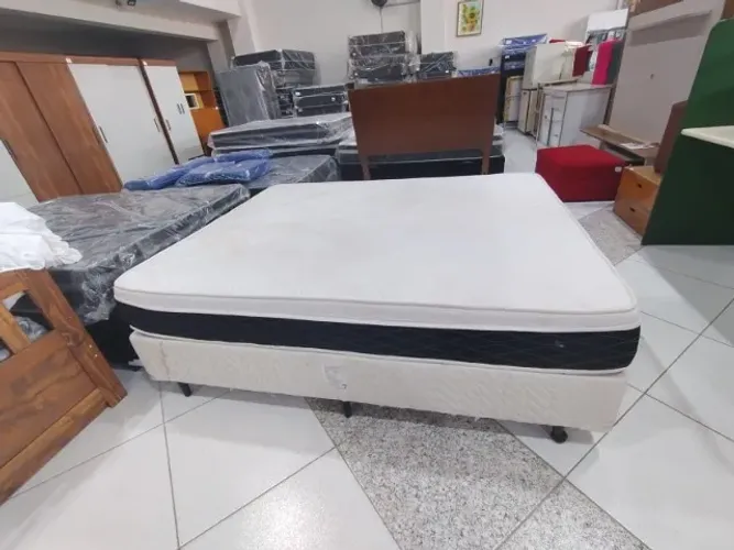 cama box casal queen