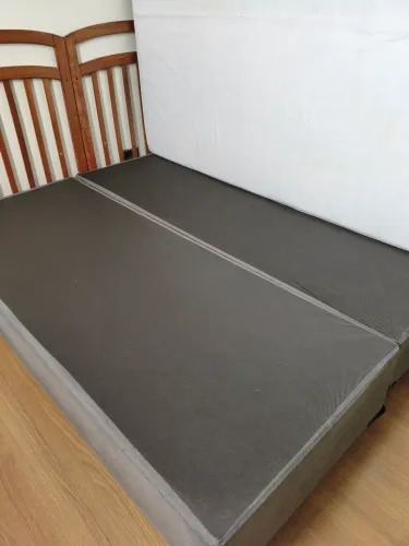 Cama box Queen base sem colchão