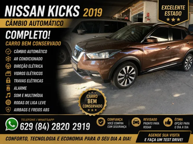 Nissan Kicks SV 1.6 16V Flexstar 5P Aut. 2019